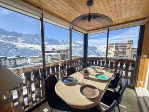 Appartement Val Thorens 5 pers, Véranda, Local à skis - FR-1-637-63