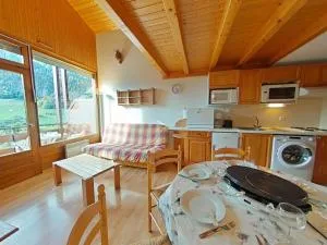 Appt 2P + mezzanine pour 6 - skis aux pieds - garage - WIFI - FR-1-241-21