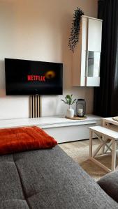 Zentral gelegenes Apartment mit Tiefgarage, Boxspringbett nahe Zoo