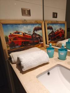 Departamento balcon y living