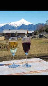 Cabaña Vista Tres Volcanes Caburgüa