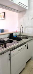 Beachfront studio with sea views