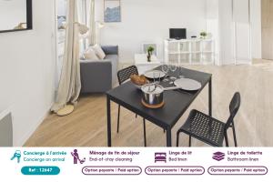 Plein centre ville - Appart pour 2 avec balcon