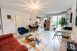 T2 Bord de Garonne - Parking - Clim - Piscine