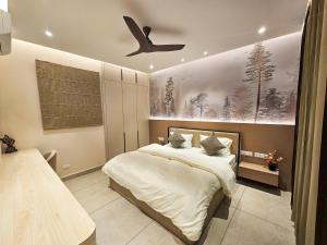 Japandi theme Apartment 10 mins from Chandigarh Airport - by Zeppelin Stays