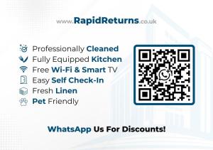 2 Bedroom 2 Bathroom Apartment with Patio in Notting Hill By Rapid Returns