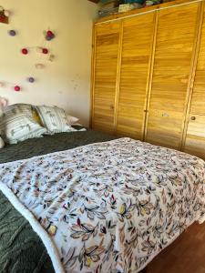 Casa Maitén con vista al volcán