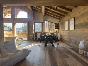 Chalet Suzane - Panorama Mont-Blanc & jacuzzi