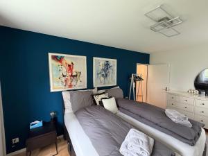 Piz Alpina die grosse, moderne Wohnung mit Bergsicht