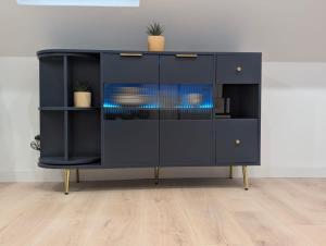 Le Bleu Urbain Logement Chic en Centre-Ville