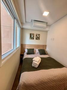 Studio confortável e novo próximo ao Allianz - piscina e coworking