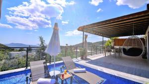 İslamlar 1 bedroom secluded villa with private pool hot tub