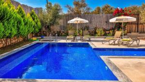 Patara 3 bedroom secluded villa with private pool hot tub