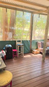 Glamping Punta del Este Casa Rodante Deck y Pileta