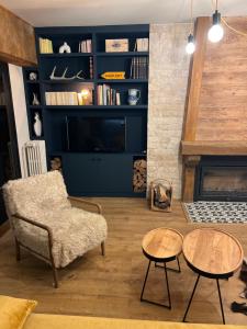 Megève 105 m2 ensoleillé rénové au pied des pistes