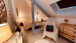 Chez Blandine - jolie chambre et mezzanine climatisées proche UTT infrastructures sportives