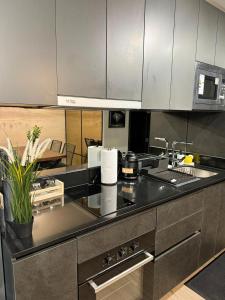 Modern studio with AC and parking