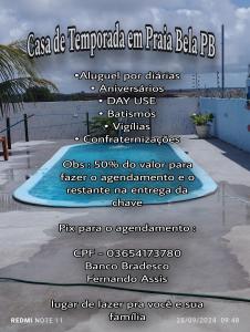 Casa de temporada em Praia Bela PB