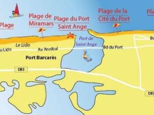 Studio climatisé proche plage et commerces avec terrasse - FR-1-529-311