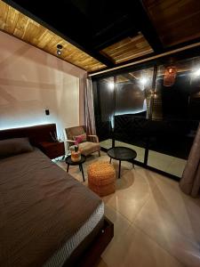 Luxury AFrame with Private Jacuzzi Poás Volcano