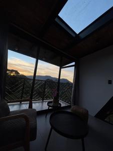 Luxury AFrame with Private Jacuzzi Poás Volcano