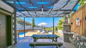 İslamlar 1 bedroom secluded villa with private pool hot tub