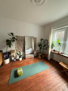 Warm and bright room