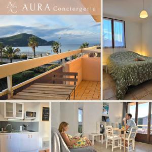 La Cigale Bleue - Super vue mer avec balcon, climatisé, à 1min à pied de la mer et parking privé - By AURAconciergerie