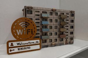 Cozy Fireplace Apartment Two Bedrooms Workspace