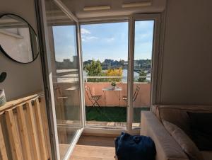 T2 avec une superbe vue sur la Loire - parking