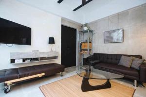 Lujoso loft con piscina y espacio office