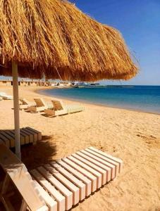 Luxury Studio, pool, Private beach & close to Airport