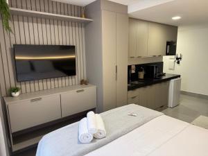 RP Flats Get Sense 208 - Flat Beira Mar, Pé na Areia com Academia - João Pessoa - Bessa - Caribessa