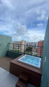 Cobertura De Luxo com Hidromassagem Uma quadra Show do Revellion