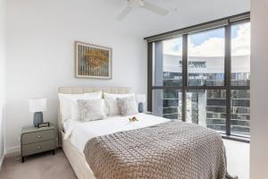 布里斯班 Gorgeous 3BR Apartment with Study overlooking BNE River 单人房 套房