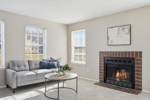 Comfortable retreat with in-unit washerdryer