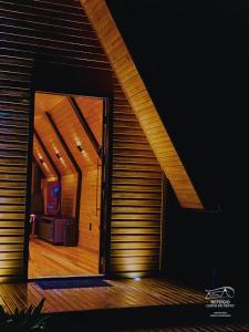 Chalé Romântico Serra Catarinense Hidro e Lareira