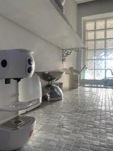 Bright frescoed attic in the city center, Brescia