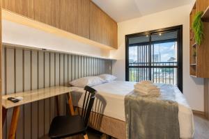Studio na Liberdade com piscina, AC e cowoking