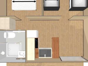 Bungalow toilé avec terrasse jusquà 5 personnes - API-1-52-1480