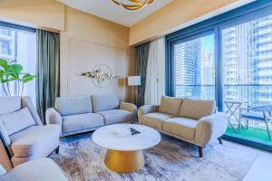 TRPS - Act Towers, Downtown Dubai - Full Burj Khalifa View, High-End 3BR plus Maids
