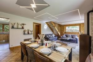 Arve - Chalet 4CH Jardin Nature Vues BBQ Poele