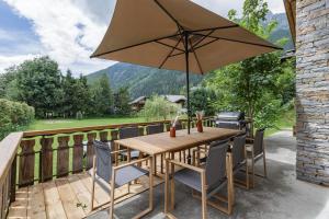 Arve - Chalet 4CH Jardin Nature Vues BBQ Poele