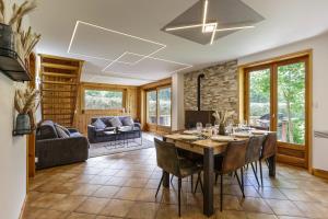 Arve - Chalet 4CH Jardin Nature Vues BBQ Poele