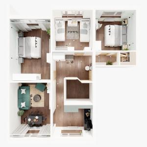 4 izbový byt v centre Dolného Kubína