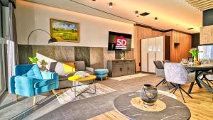 Apartament SPA z Prywatną Sauną, Piłkarzykami, 80 metrów - 5D Apartments