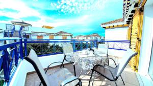 Ático 2 dormitorios VERAMAR 2 con solarium con vistas al mar