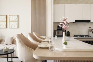 New Luxury 1BR with Private Pool & Balcony in JVC