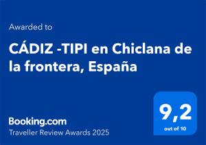 CÁDIZ -TIPI en Chiclana de la frontera, España