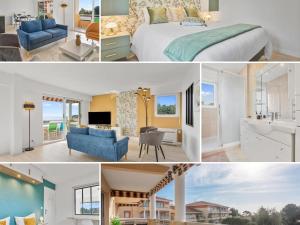 4 étoiles - vue mer - 2 chambres - parking - piscine